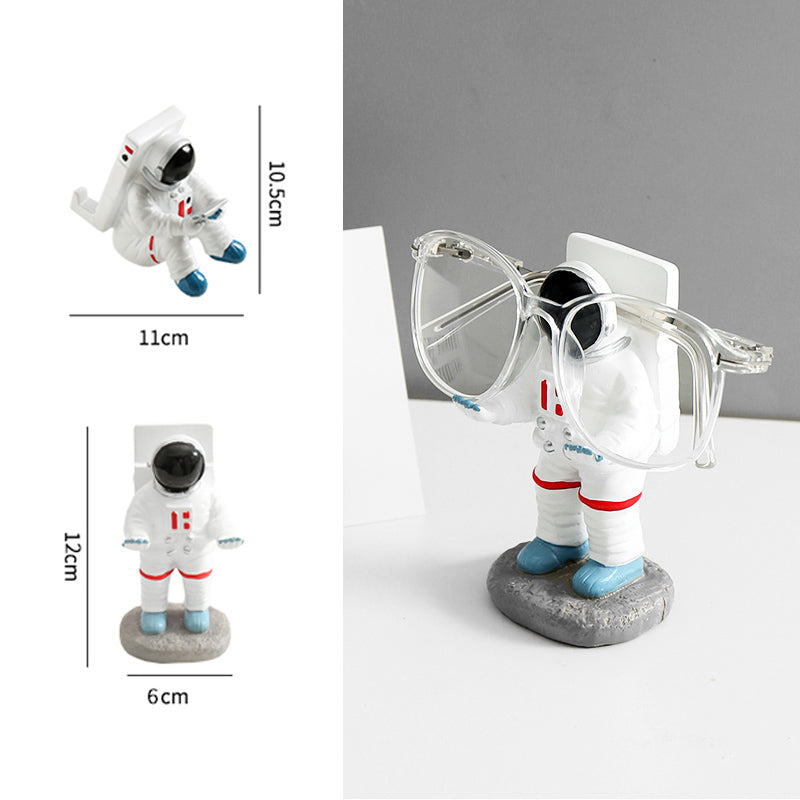 Support for Mobile Phone or Pen in Astronaut Decorations | Kalsten