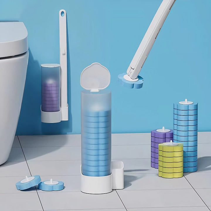 Kalsten | Disposable sponge head toilet brush