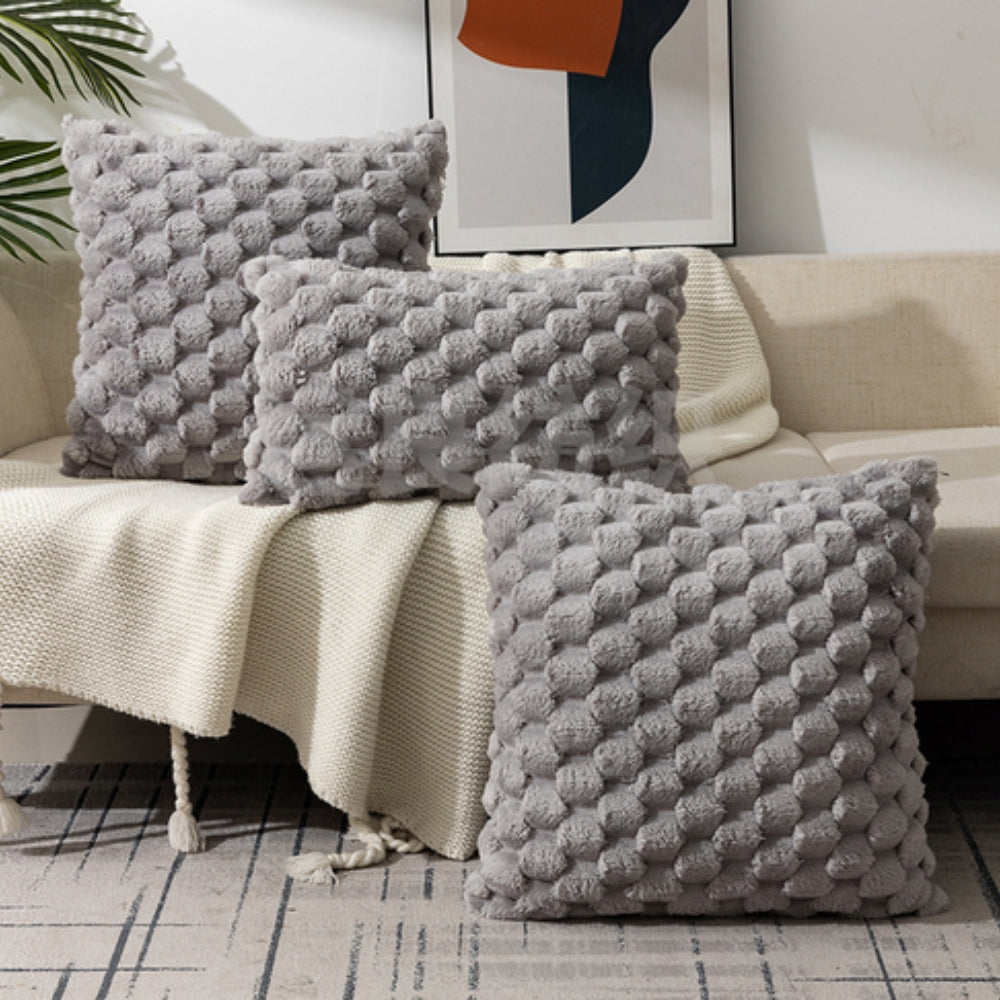 VelvetSoft Plush Pillowcase for Sofa or Bed