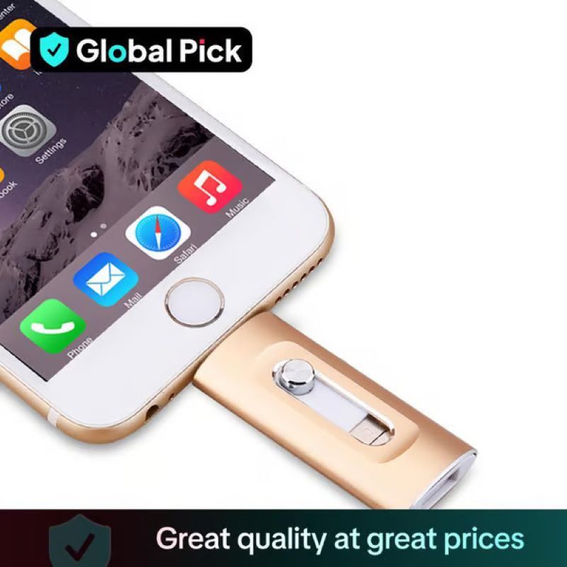 Skanto | 3-in-1 High Capacity USB Flash Drive for Phone and Computer