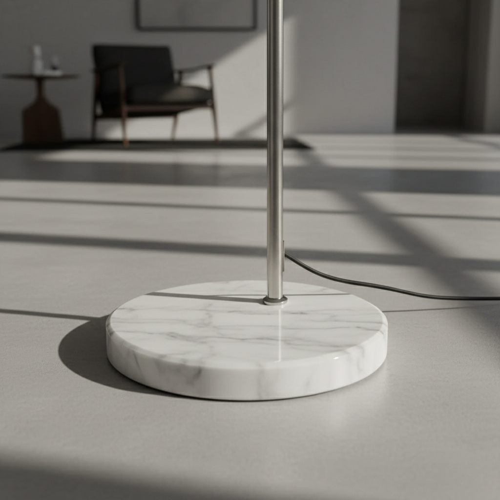 Arc Floor Lamp with Dome Shade