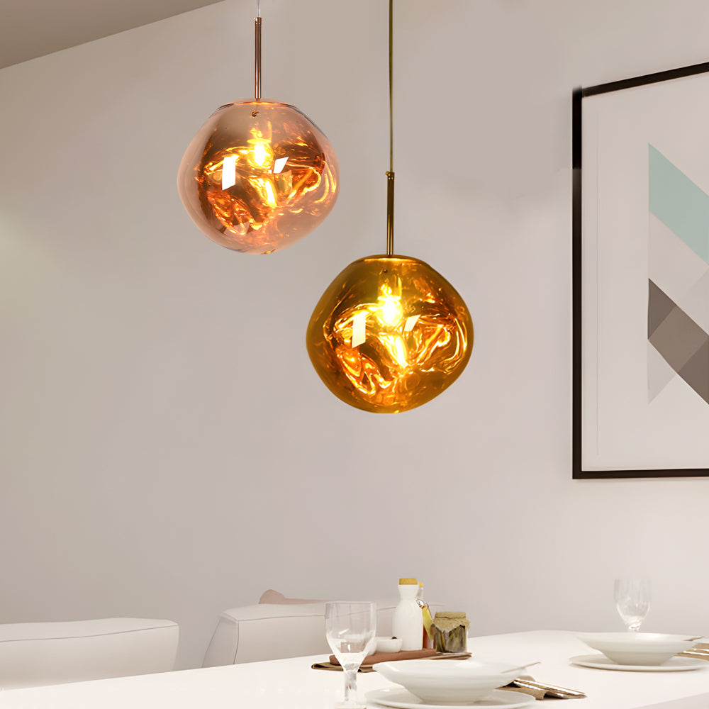 Irregular Creative Lava Glass Ball Personality Post-Modern Pendant Lights | Kalsten