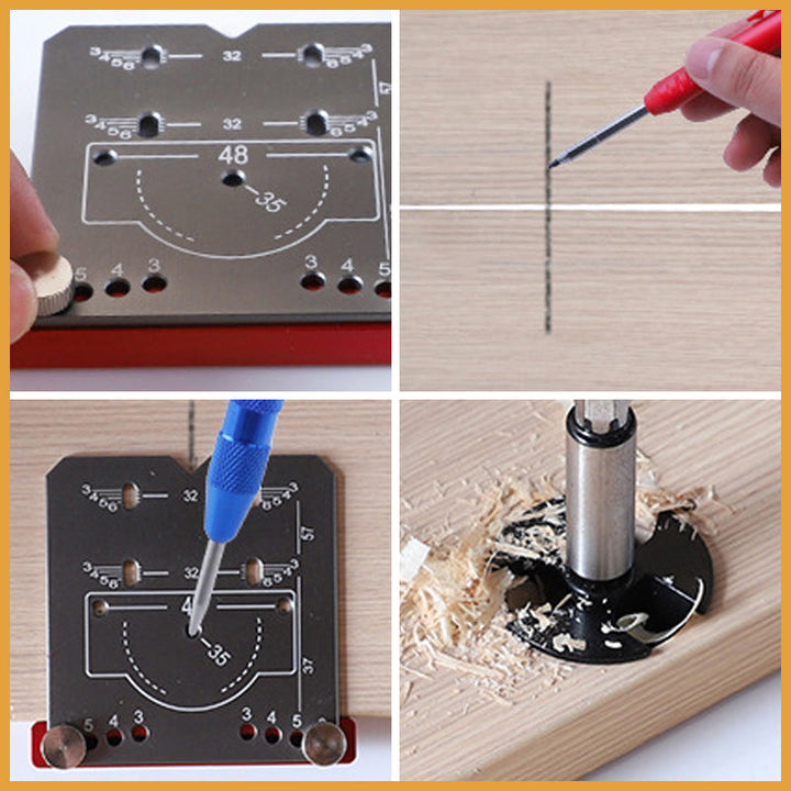 35 mm Hinge Punch Locator | Kalsten