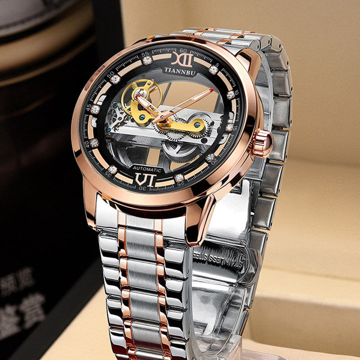 Kalsten | Skeleton Tourbillon Ultra Thin Automatic Mechanical Watch