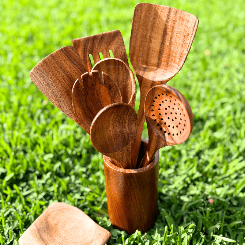 Sustainable 3-Piece Cooking Utensil Set