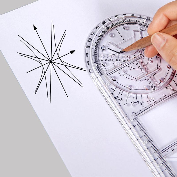 Multifunctional geometric ruler | Kalsten