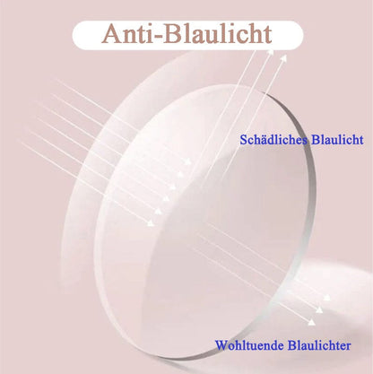 Skanto | Fashionable Rimless Anti-Blue Light Reading Glasses
