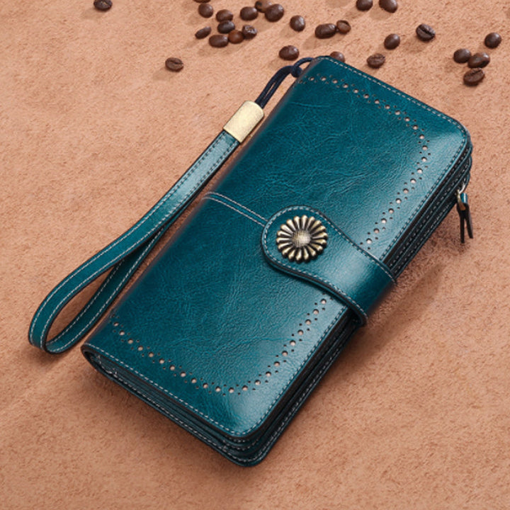 Retro long wallet with large capacity | Kalsten