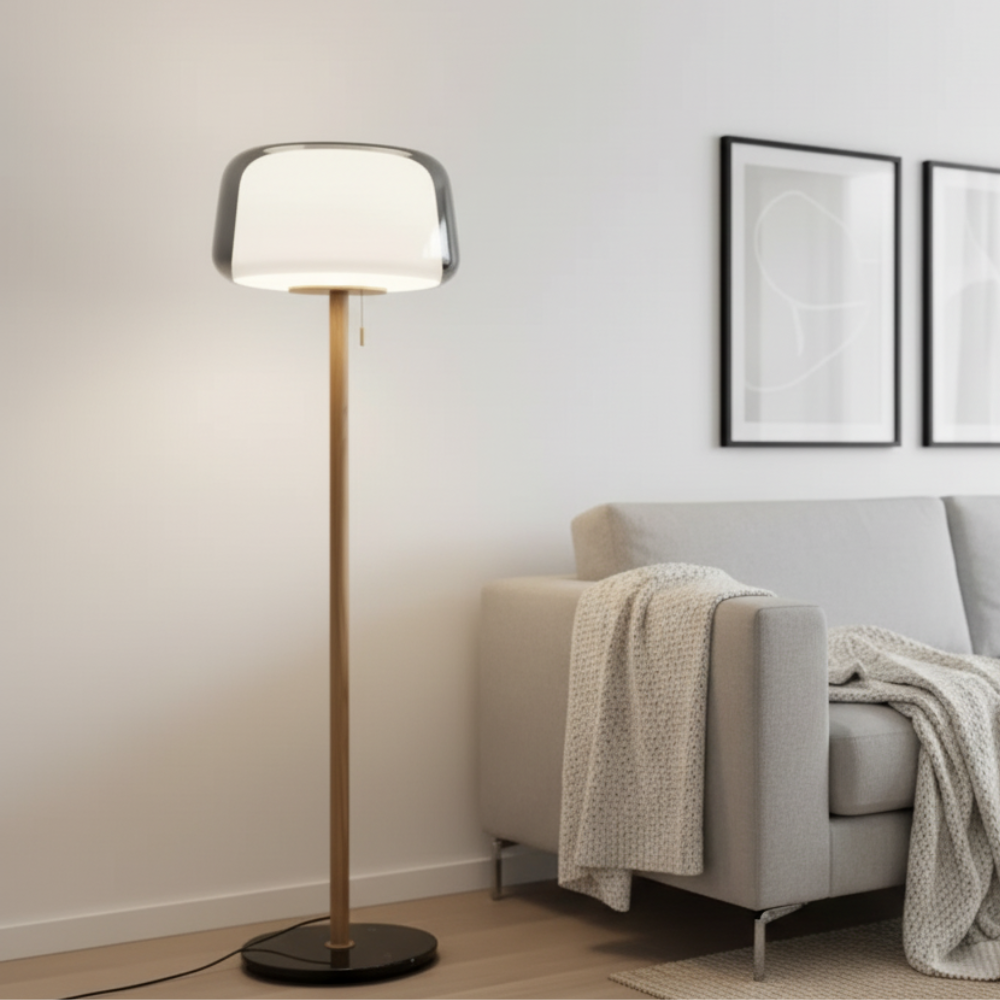 Glasstique Glass Floor Lamp