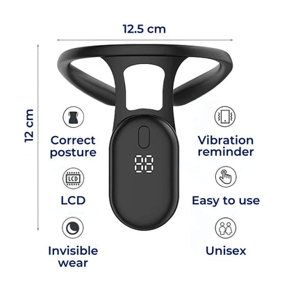 Skanto | Posture Corrector for Neck and Back | Real-time Feedback, Lightweight and Breathable for Home, Office, and Long Drives