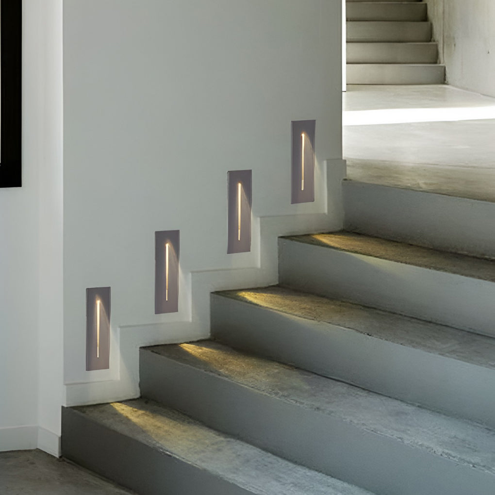 Industrial Rectangle 3W LED IP65 Waterproof Embedded Stair Wall Lights | Kalsten