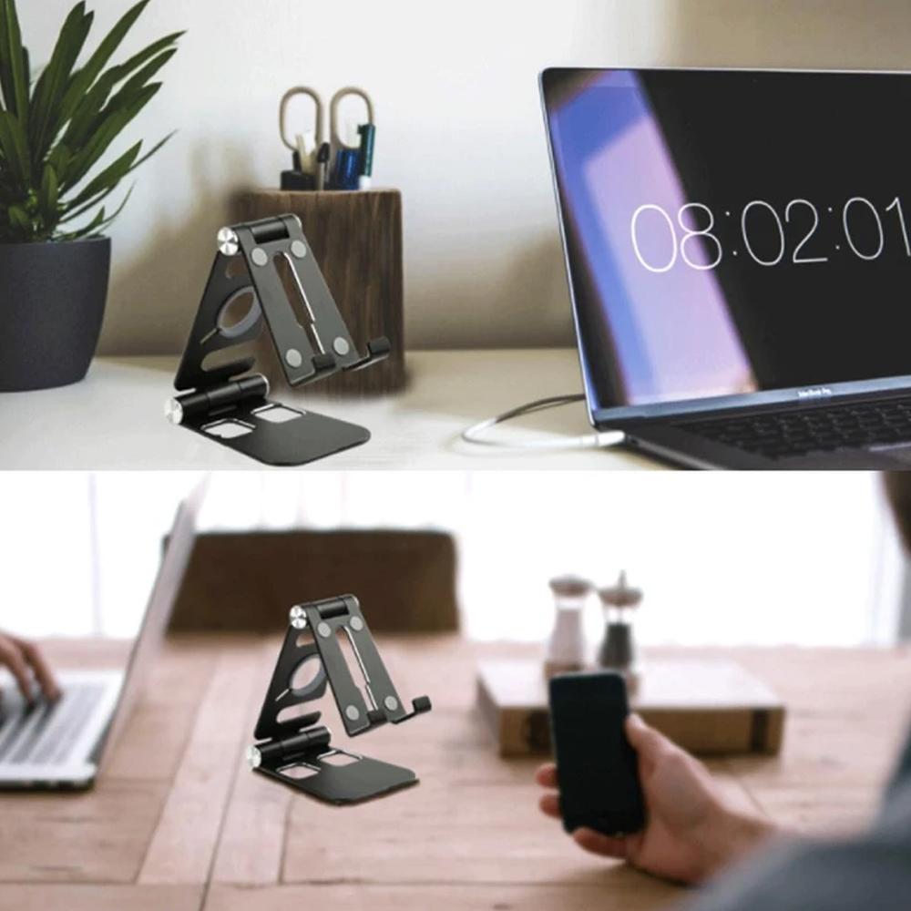 Multi-Fold Smartphone Stand in Aluminum Alloy | Kalsten