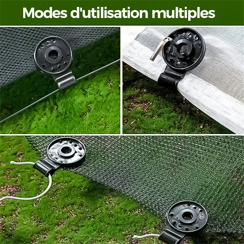 Plastic clips for shade cloth | Kalsten