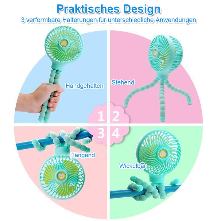 Mini Deformable Portable Fan | Kalsten