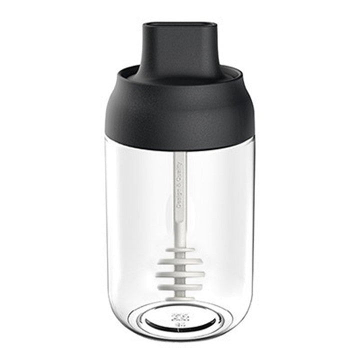 Glass Condiment Jar with Spoon | Kalsten