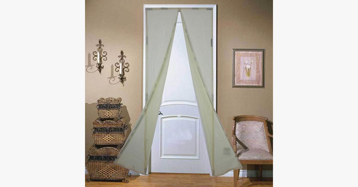 Skanto | Magnetic Mesh Insect Screen Door - Your ultimate protection against insects this summer!