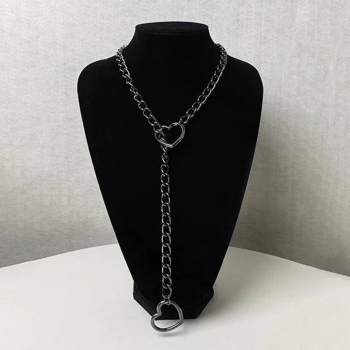 Kalsten | Gothic Punk Heart Necklace