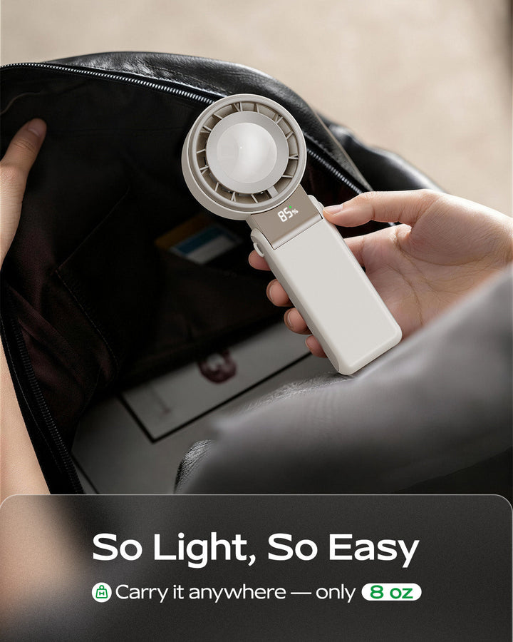 Foldable Bladeless Handheld  Portable Rechargeable  Fan | Kalsten