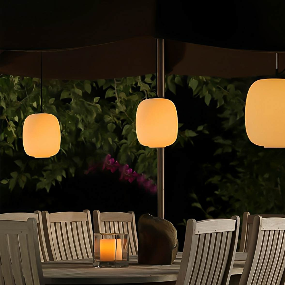 Japanese-Style Waterproof Outdoor Hanging Lantern