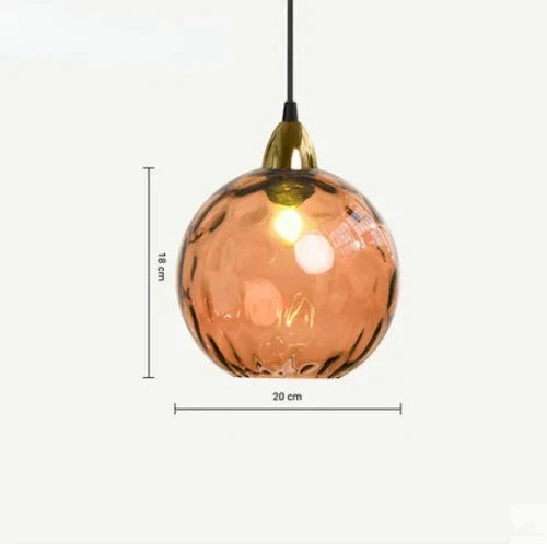 Glass Sphere Pendant Lamp - LumiSphere | Kalsten