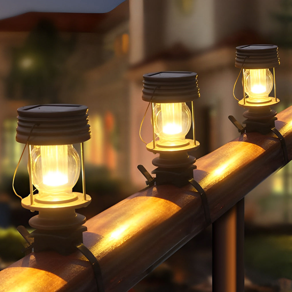 Retro Portable Waterproof Intelligent Led Solar Powered Outdoor Lights | Kalsten