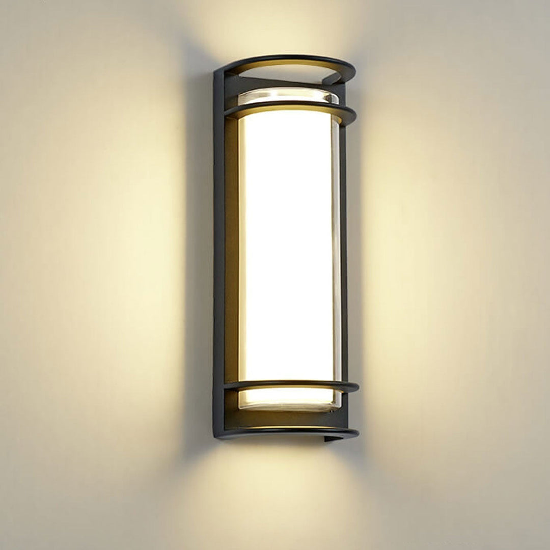 Modern Outdoor Column Waterproof LED Garden Wall Sconce Lamp | Kalsten