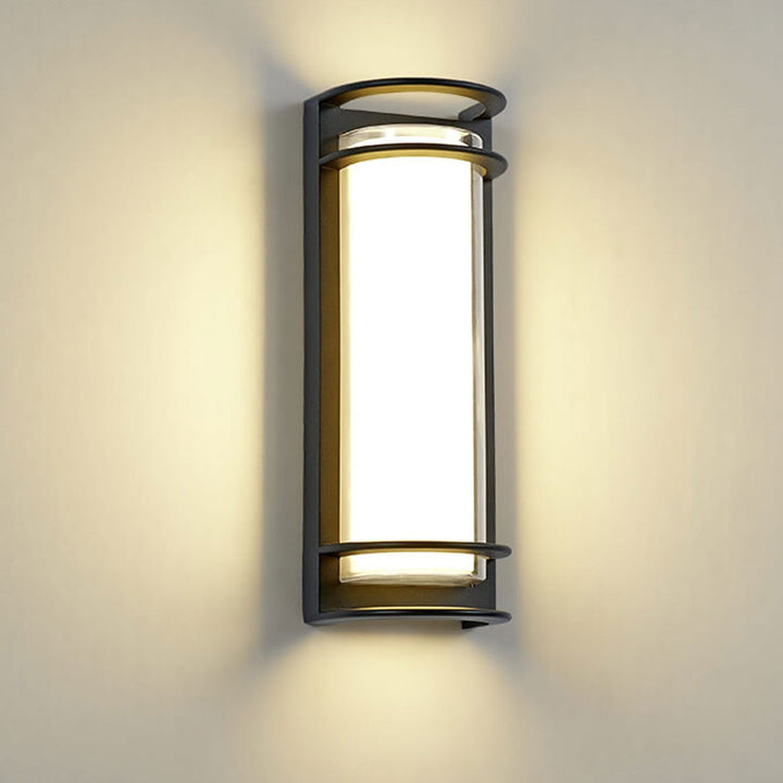 Modern Outdoor Column Waterproof LED Garden Wall Sconce Lamp | Kalsten
