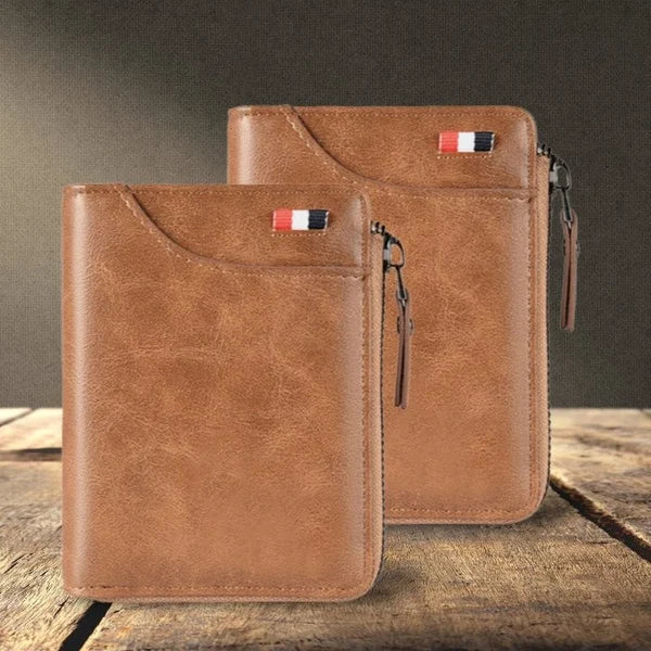 Kalsten | Men's multifunctional RFID-blocking, waterproof and durable PU leather wallet for men