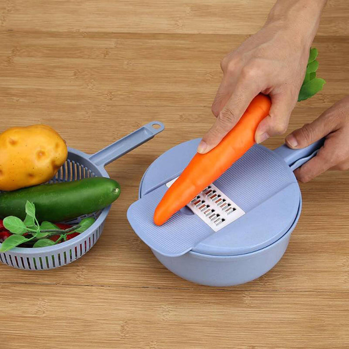 SliceMaster 12-in-1 Vegetable Slicer — Transforms your kitchen into a sparkling clean cooking paradise full of moments of enjoyment | Kalsten
