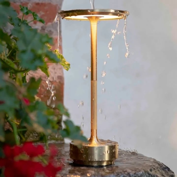 Cordless Table Lamp - Dimmable & Rechargeable Waterproof Desk Light | Kalsten