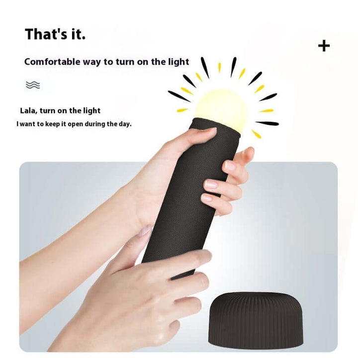 Creative Handheld Night Light Original Design LED Beads Interesting Way Of Switching On And Off Has A Base For Placing On Table | Kalsten
