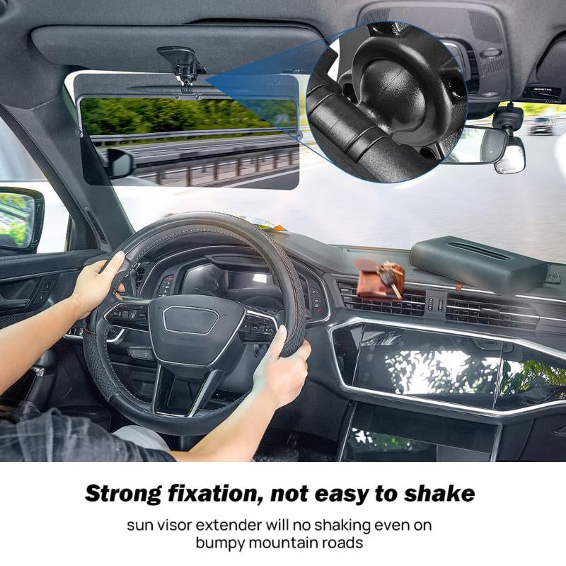 Brehn | Sun visor for the car with polarized glare protection
