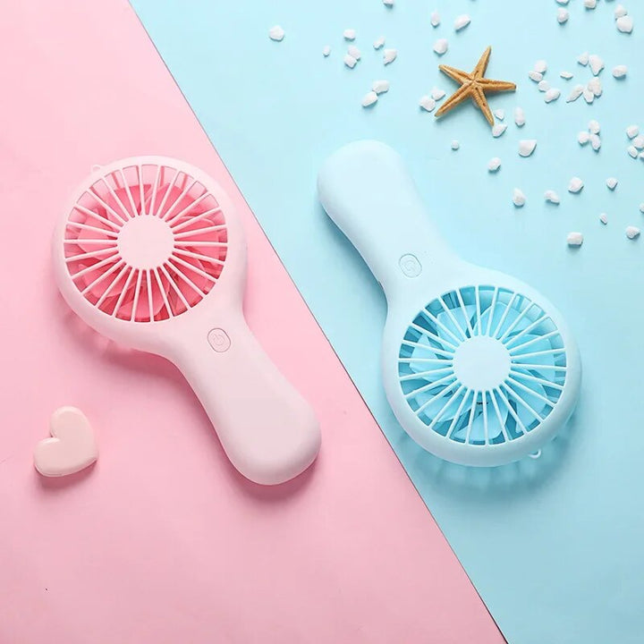 Compact USB Mini Fan - Adjustable Speeds, Ultra-Quiet Operation for Home & Office Use | Kalsten