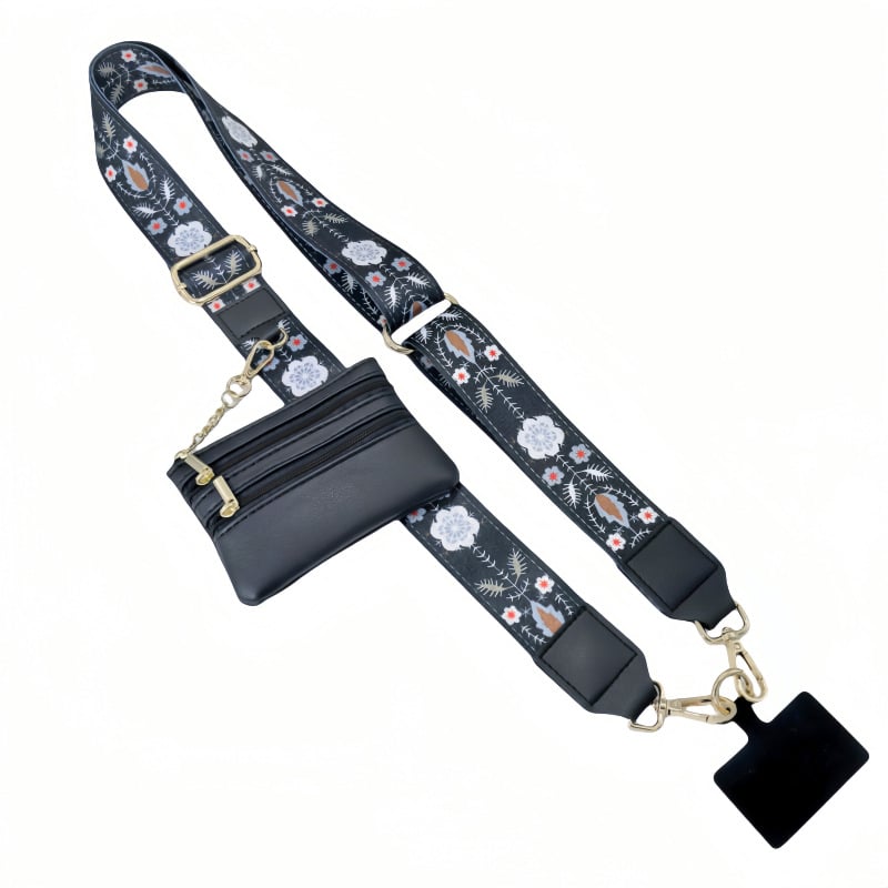 Kalsten | Adjustable Phone Lanyard Crossbody Strap with Wallet