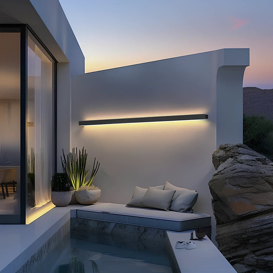 Modern Aluminum LED Outdoor Wall Light Kalsten