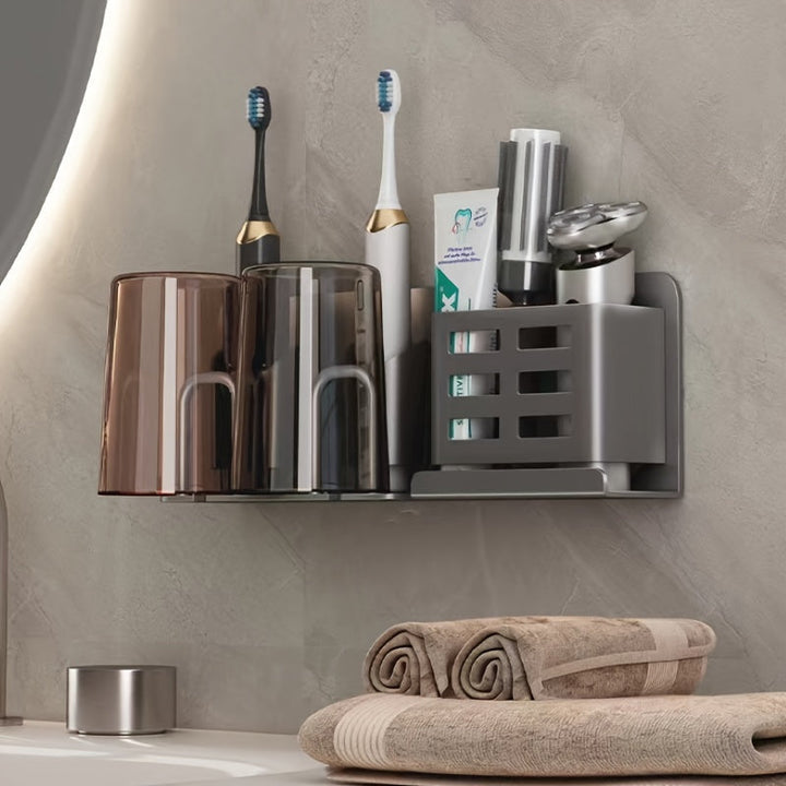 Wall-Mounted Electric Toothbrush Holder – Aluminum