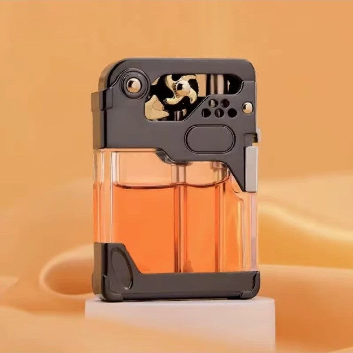 Clear Tank Metal Kerosene Lighter | Kalsten