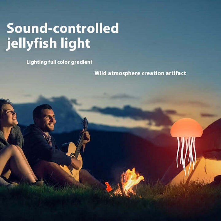 Jellyfish Mood Lamp LED Jellyfish Night Light Portable Jellyfish Lamp Jellyfish Decorations Smart Table Lamp For Bedside Desk | Kalsten