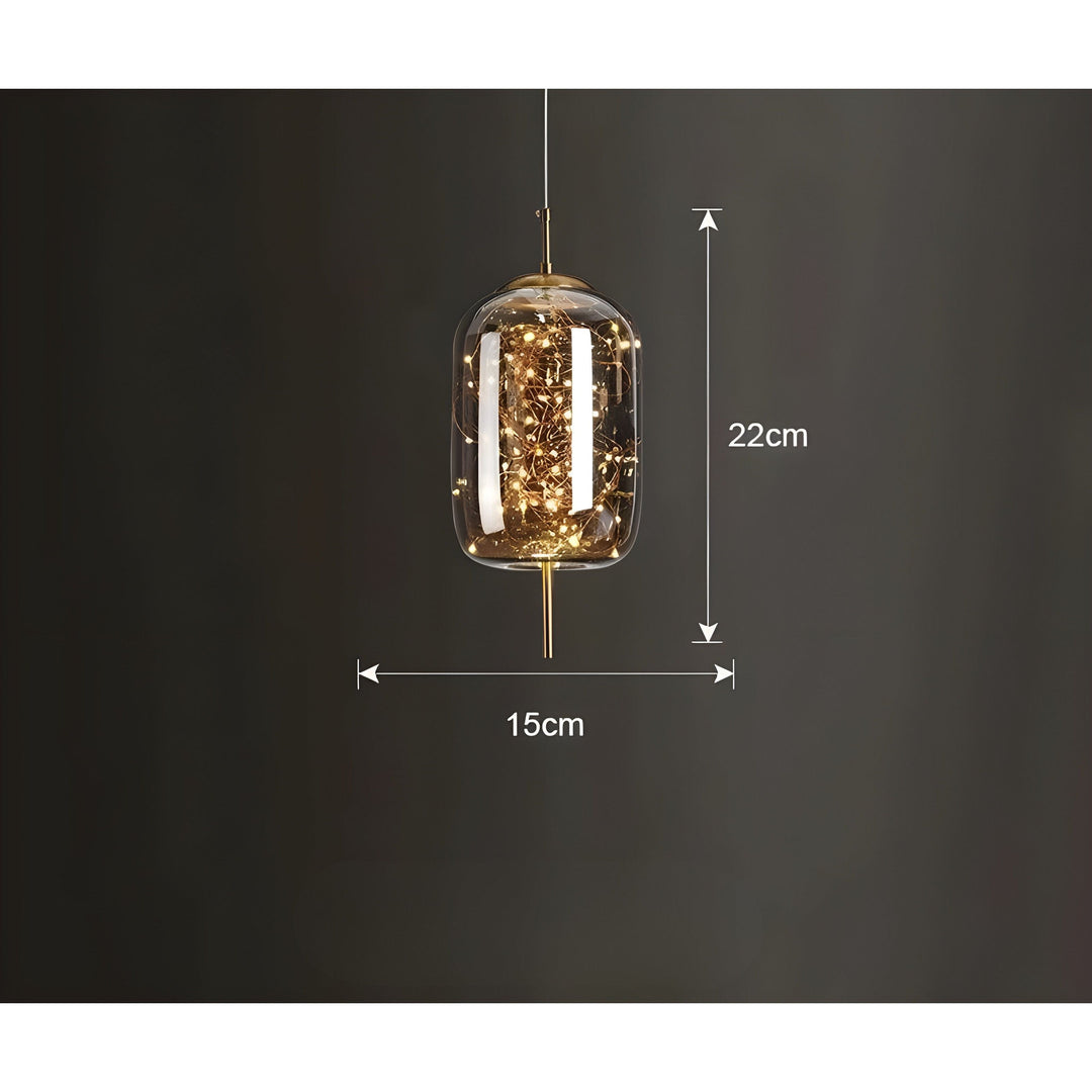 CrystalBeam Light - Modern LED Pendant Light Stars | Kalsten