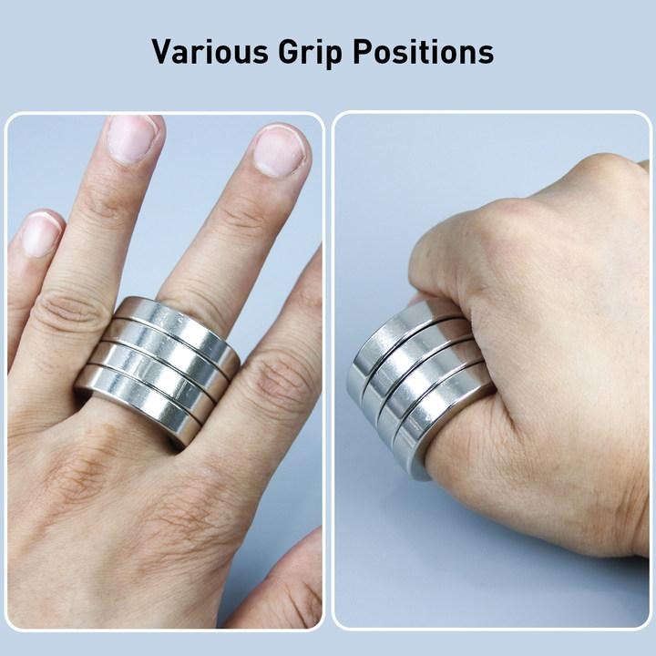 Noxord | Foldable Four-Ring Titanium Steel Fidget Toy