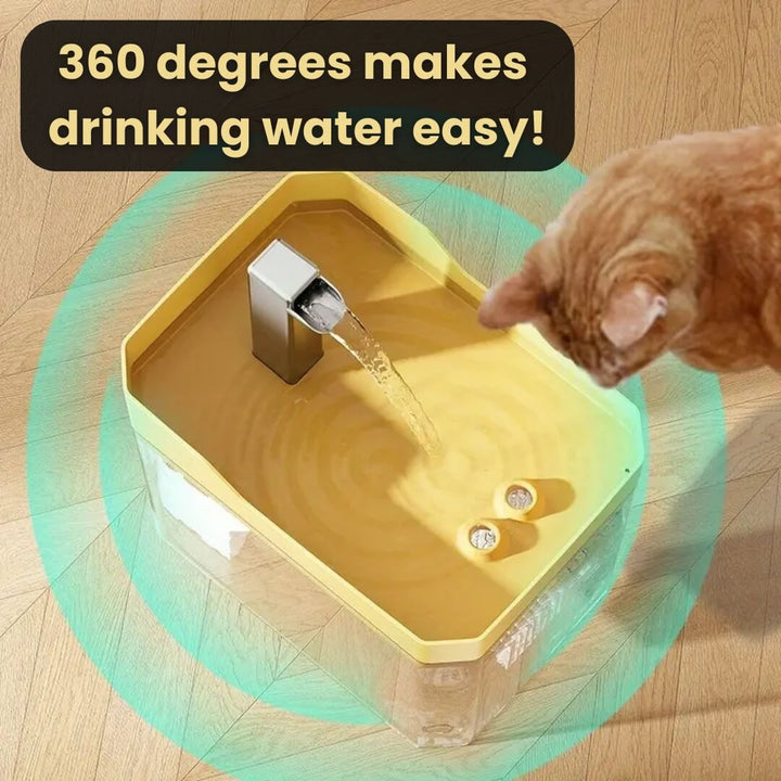 Cat Drinking Fountain 360° Sensor 1.5 L Quiet | Kalsten
