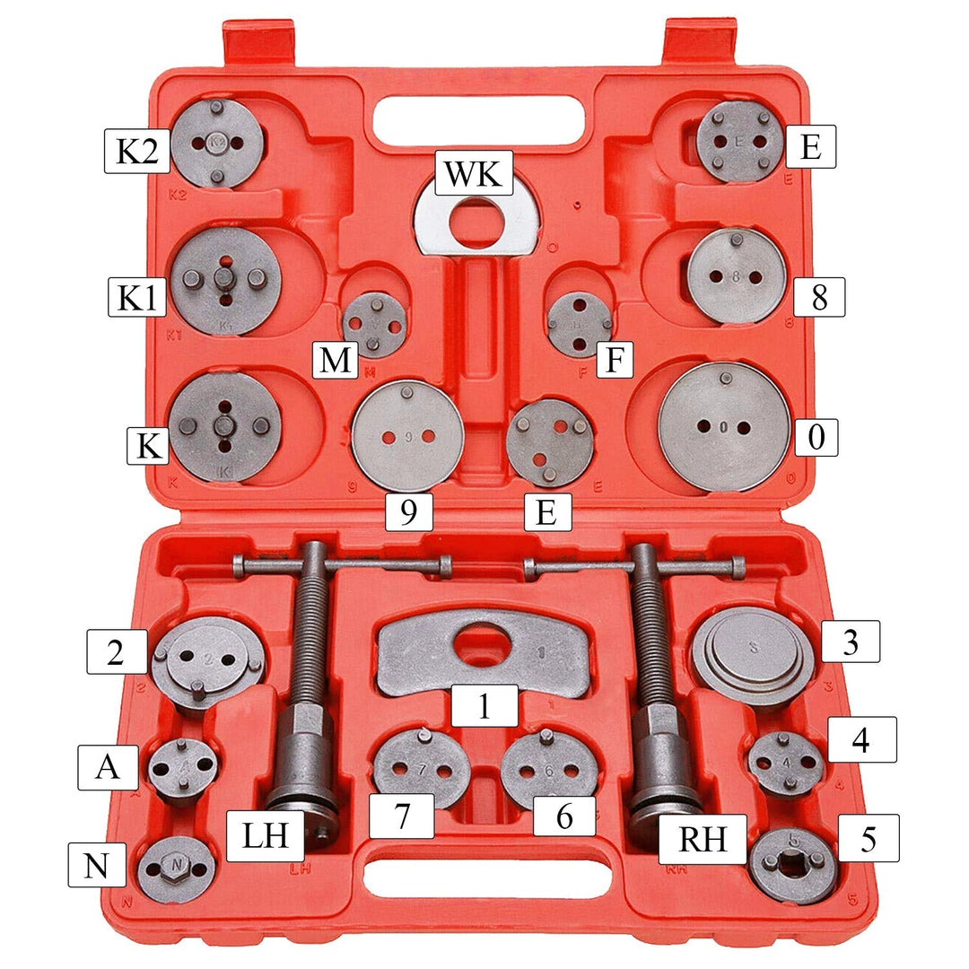 22 PCS Brake Caliper Reset Tool Set Universal | Kalsten