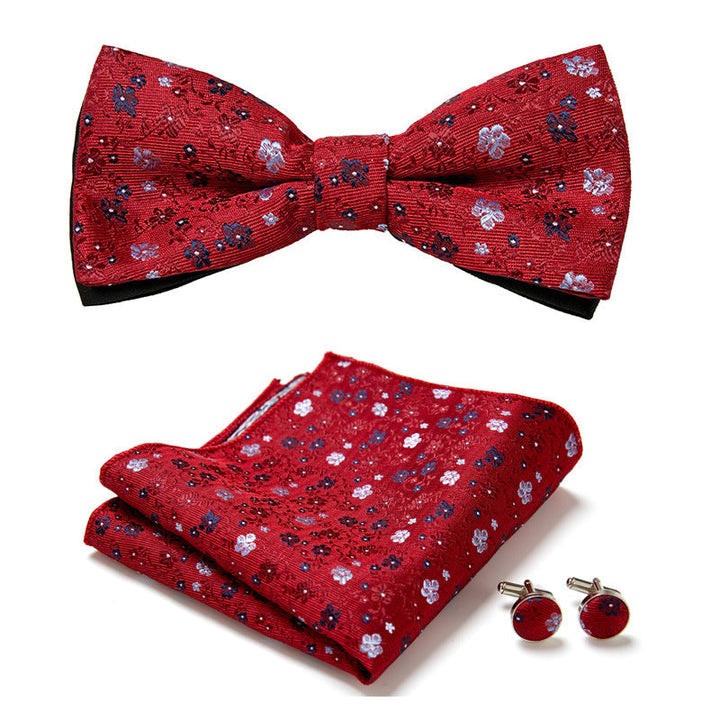 Three-piece set with stylish bow ties Kalsten