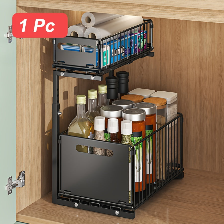 Pull-out Under-Cabinet Organizer 2 Levels | Kalsten