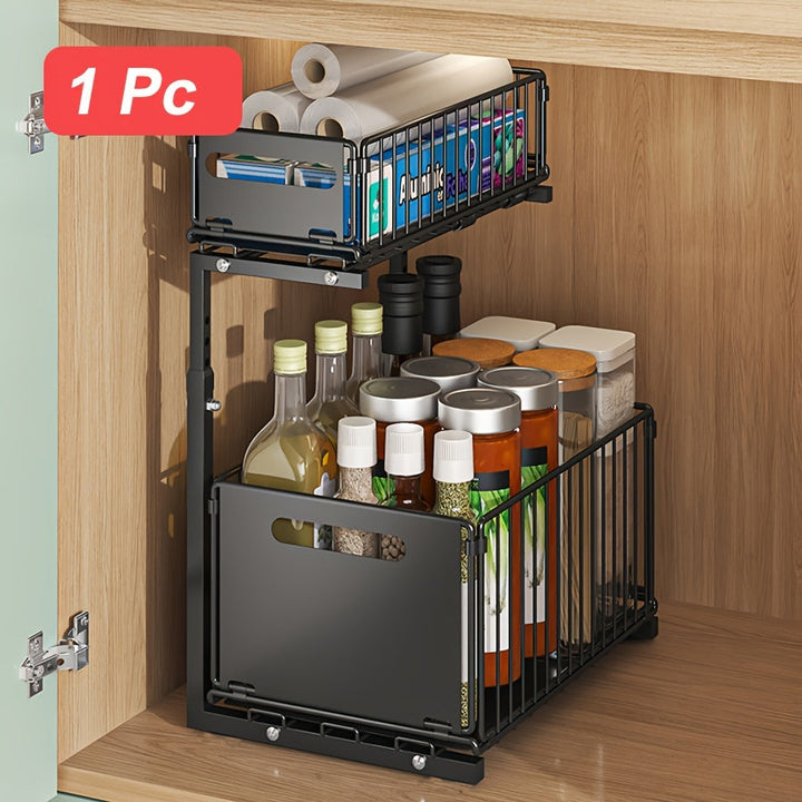 Pull-out Under-Cabinet Organizer 2 Levels | Kalsten