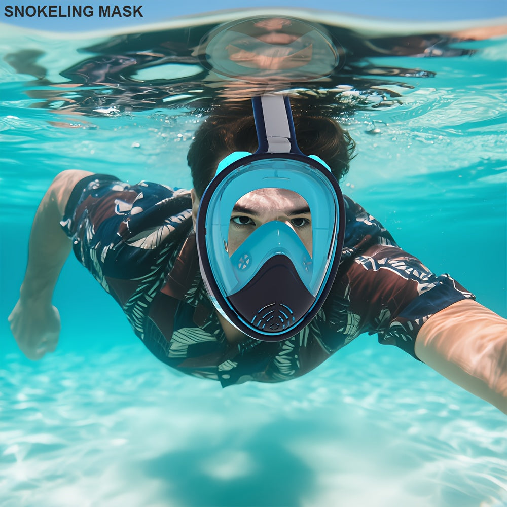 Full-face snorkel mask with 180° visibility | Kalsten