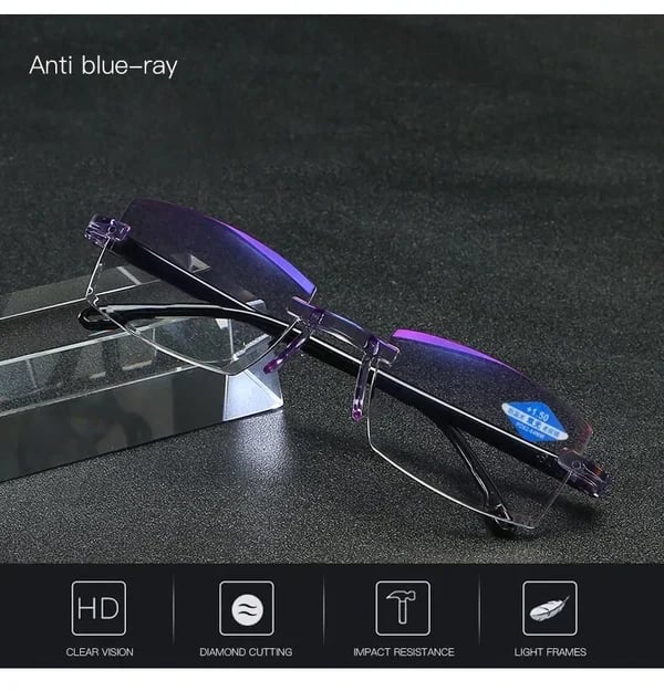 Kalsten | New Sapphire High Hardness Anti-Blue Dual-Use Reading Glasses