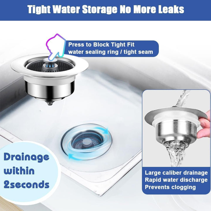 Kalsten | New Upgraded Sink Bounce Core Drain Strainer