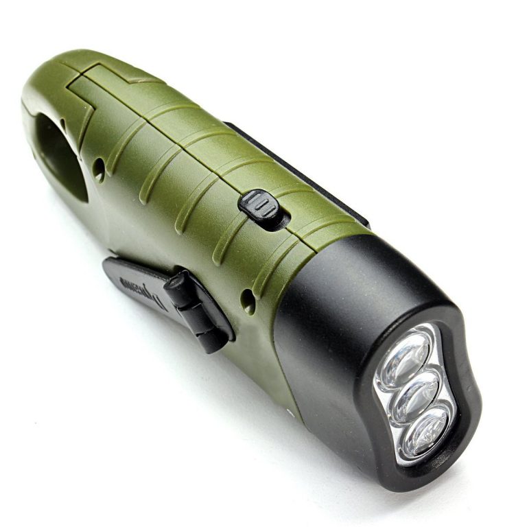 BrightTrail Solar-Crank-LED-Flashlight | Kalsten