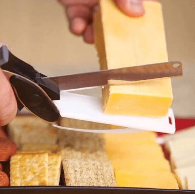 Kalsten | 2-in-1 Kitchen Knife with Built-In Cutting Board